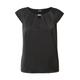 Shirttop HERMANN LANGE COLLECTION "HERMANN Collection Satintop Sophie" Gr. 42, schwarz Damen Tops Shirttops