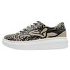 Plateausneaker DOGO "Myra Low-Top Sneaker Arizona Dream Damen Sneaker", Damen, Gr. 40, Normalschaft, beige (beige, schwarz), Lederimitat, Schuhe, Handgefertigt