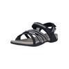 Sandale CRUZ "Aarhus", Damen, Gr. 41, blau (dunkelblau, weiß), Polyurethane, casual, Schuhe, mit praktischem Klettverschluss