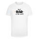 T-Shirt MERCHCODE "Merchcode Herren Fathers Day - Best Dad In The World T-Shirt" Gr. 4XL, weiß (white) Herren Shirts T-Shirts