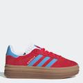 Adidas Shoes | Adidas Red/Blue Originals Gazelle Bold Shoes For Girl's | Color: Blue/Red | Size: Various