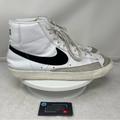 Nike Shoes | Nike Mens Blazer Mid 77 Bq6806-100 White Casual Shoes Sneakers Size 13 | Color: Black/White | Size: 13