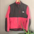 The North Face Jackets & Coats | North Face | Pink/Gray Denali Fleece Jacket | Color: Gray/Pink | Size: M
