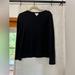 J. Crew Sweaters | J Crew Merino Wool Crew Neck Sweater In Black, Size M | Color: Black | Size: M