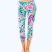 Lilly Pulitzer Pants & Jumpsuits | Nwot Lilly Pulitzer Anika Crop Leggings | Color: Blue/Purple | Size: Xxs