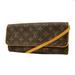 Louis Vuitton Bags | Louis Vuitton Shoulder Bag Monogram Pochette Twin Gm M51852 Brown Ladies | Color: Brown | Size: Os