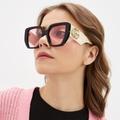 Gucci Accessories | New Gucci Gg0956s 002 Black Pink Women’s Sunglasses Gucci | Color: Black/Pink | Size: Os