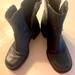 Nine West Shoes | Nine West Chunky Block Heel Boots | Color: Black | Size: 8