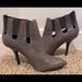 Nine West Shoes | Nine West Stiletto Ankle Boots. Size 9.5. | Color: Gray | Size: 9.5