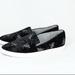 Nine West Shoes | Nine West Black Shakail Fabric Slip On Loafer | Color: Black | Size: 7