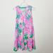 Lilly Pulitzer Dresses | Lilly Pulitzer Lorina V-Neck Dress Tigers Lair Size Xs | Color: Green/Pink | Size: Xs