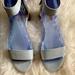 Nine West Shoes | Nine West Ankle Strap Sandals New Size 9 | Color: Blue | Size: 9