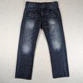 Levi's Jeans | Levi's 569 Loose Fit Jeans Men's 32x32 Dark Wash Straight Y2k Fade Relaxed Denim | Color: Blue | Size: 32
