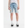 Levi's Shorts | Levi’s 511 Slim Cutoff Jean Shorts Mens Blue Distressed Cotton Denim Size 38 New | Color: Blue | Size: 38