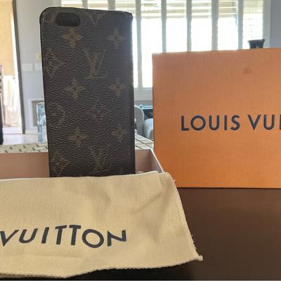 Louis Vuitton Accessories | - Louis Vuitton 8+ Phone Case | Color: Brown/Tan | Size: 6 3/4 X 3 1/4 -(Note Camera Lens Size)