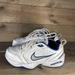 Nike Shoes | Nike Air Monarch Iv Mens Size 8.5 Wide 4e Shoes White Leather Walking Sneakers | Color: White | Size: 8.5