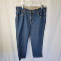Levi's Jeans | Levi's Medium Wash Classic Capri High-Rise Cropped Denim Women's Jeans Size 12 | Color: Blue | Size: 12