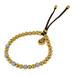 Michael Kors Jewelry | Michael Kors Brilliance Crystal Gold Tone Beaded Bracelet | Color: Gold | Size: Os