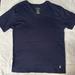 Polo By Ralph Lauren Shirts & Tops | New W/O Tag Boys Polo Ralph Lauren V Neck Crew T Shirt Size Xl Extra Large 18-20 | Color: Blue/White | Size: Large 14-16