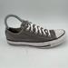 Converse Shoes | Converse Kids Chuck Taylor All Star Grey Canvas Low Top Lace-Up Shoes - Size 5 Y | Color: Gray/White | Size: 5g