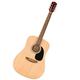 Fender FA-25 Alternative Series Dreadnought Acoustic Guitar, Beginner Guitar, with 2-Year Warranty, Natural (Amazon Exclusive)