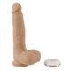 You2Toys Natural Thrusting Vibe - gefühlsintensiver Stoßvibrator für Frauen und Männer, 7 Vibrationsstufen, 5 Stoß-Geschwindigkeiten, hautfarben hell