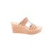 Ugg Australia Wedges: Tan Shoes - Women's Size 8 1/2