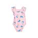 Cat & Jack One Piece Swimsuit: Pink Sporting & Activewear - Size 12 Month