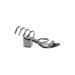 Charlotte Russe Sandals: Silver Solid Shoes - Women's Size 10 - Open Toe