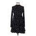 Nasty Gal Inc. Casual Dress: Black Polka Dots Dresses - Women's Size 2