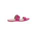 Stuart Weitzman Sandals: Pink Solid Shoes - Women's Size 10 1/2 - Open Toe