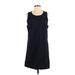 Everlane Casual Dress - Mini Scoop Neck Sleeveless: Black Solid Dresses - Women's Size Medium