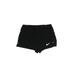 Nike Athletic Shorts: Black Solid Activewear - Women's Size Small