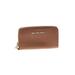 MICHAEL Michael Kors Leather Wristlet: Brown Bags