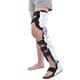 Hinged ROM Knee Brace, Adjustable and Breathable Hinged Knee Brace, Straight Leg Support Knee Splint for Knee Sprain, Ligament Injury, Joint Hyperextension