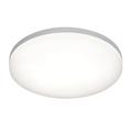 Saxby Noble 22W 300mm Round Cool White Chrome Finish Flush IP44 Bathroom LED Wall Ceiling Light