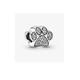 925 Silver PLATED Dog Cat Pawprint Charm fits Pandora bracelet