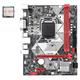 Otueidnsy B75-H Desktop Motherboard Motherboard +I3-3220 CPU LGA 1155 USB 3.0 SATA 3.0 Support Up to 16GB DDR3 1600MHz RAM Slots