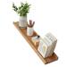 Oak Floating Shelves Natural Wood Wall Mounted Display Picture Ledge Wall Shelf Storage Shelf 4X32 Inch