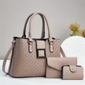 Borsa Tote da lavoro da donna con trama intrecciata borsa composita a tracolla di lusso leggera di