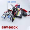 Xenon H7 H4 55W Ballast kit HID Xenon Car Headlight H1 H11 9005 9006 6000K 12V HID Xenon Kit