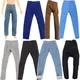 Antike männliche Puppen hose Mini Casual Jeans Spielzeug Kleidung Freund Puppe Hose verkleiden Spiel