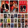 1pc Retro Vintage Rock n Roll Band Zinn Zeichen die Türen zztop Königin Musik Poster dekorative 8x12