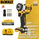 DEWALT DCF922 chiave a percussione compatta 20V Kit chiave a batteria senza spazzole da 1/2 "con Set di batterie al litio utensile elettrico DCB118 DCB115