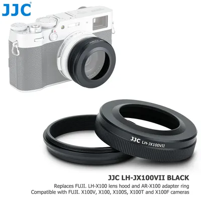 Jjc kamera objektiv hauben schirm adapter ring für fujifilm fuji x100vi x100v x100 x100s x100t x100f ersetzen fujifilm LH-X100 AR-X100