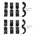 8Pcs Bicycle Handlebar Silicone Gasket 31.8 To 25.4/22.2 Handlebar Gasket Handlebar Gasket Adapter