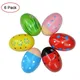 6pcs/set Kids Baby Non-toxic Wood Music Toys Children Wooden Sand Eggs Orff Musical Instruments Toys