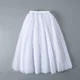 High Quality 3 Layers Children Kids Girls Practice Wear White Soft Ballet Tulle Skirts Women Adult