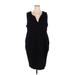Torrid Casual Dress - Midi: Black Dresses - Women's Size 26 Plus