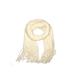 Anthropologie Scarf: Ivory Accessories